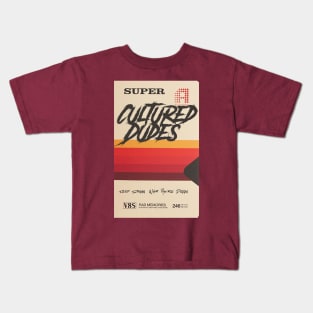 Cultured Dudes Super A Kids T-Shirt